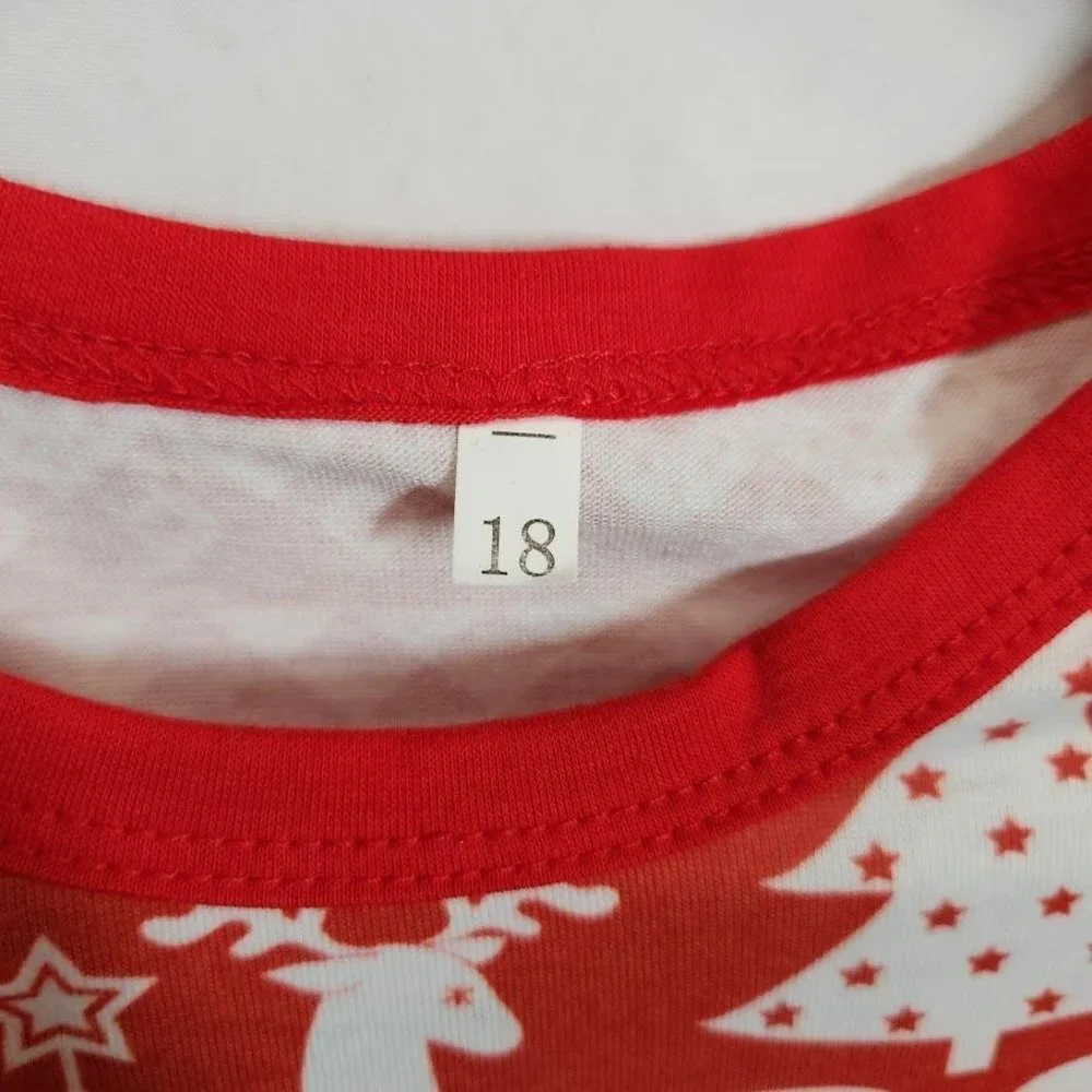 New‎ Baby Christmas Pajama One Piece Size 18 months